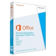 Microsoft Office 2013 Dom i Firma (Home and Business) PKC-BOX PL 